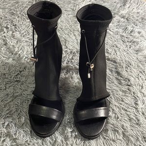 Black DKNY heels
